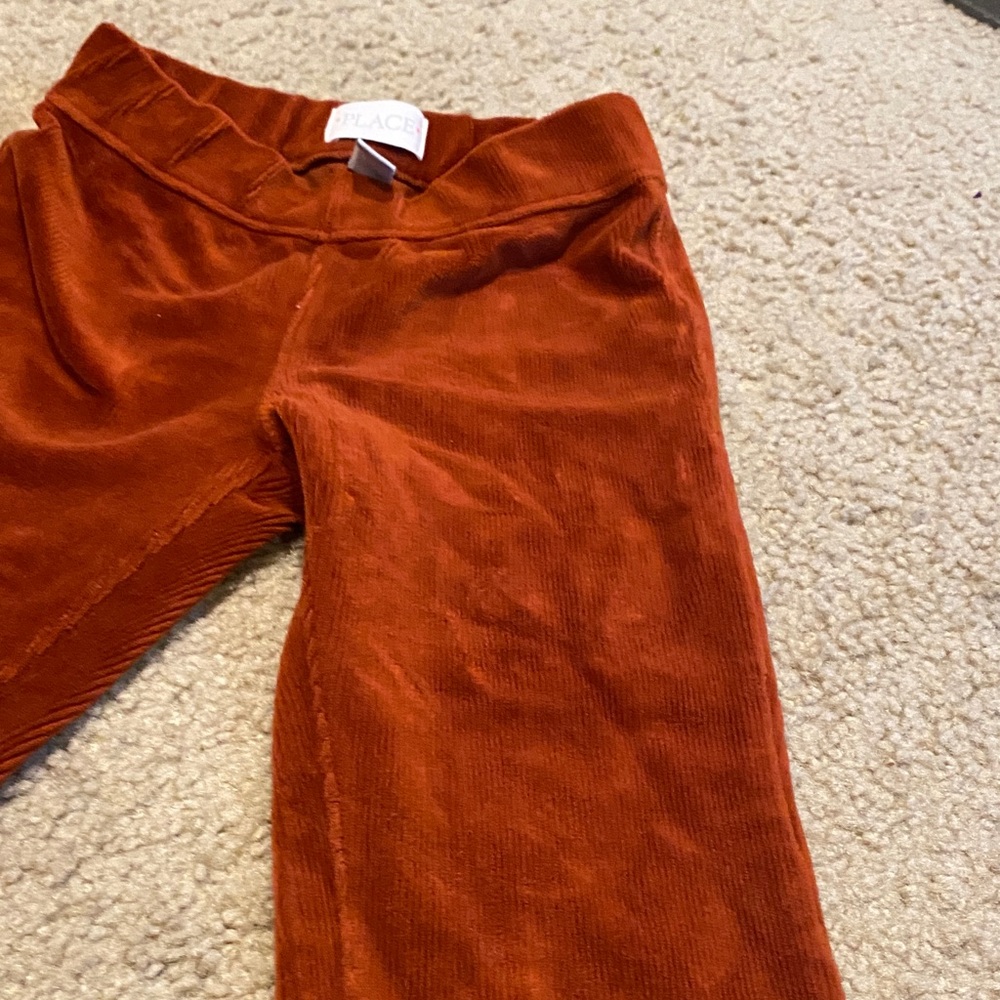 Place Kids Burnt Orange Casual flare Corduroy Pants - Picture 4 of 5